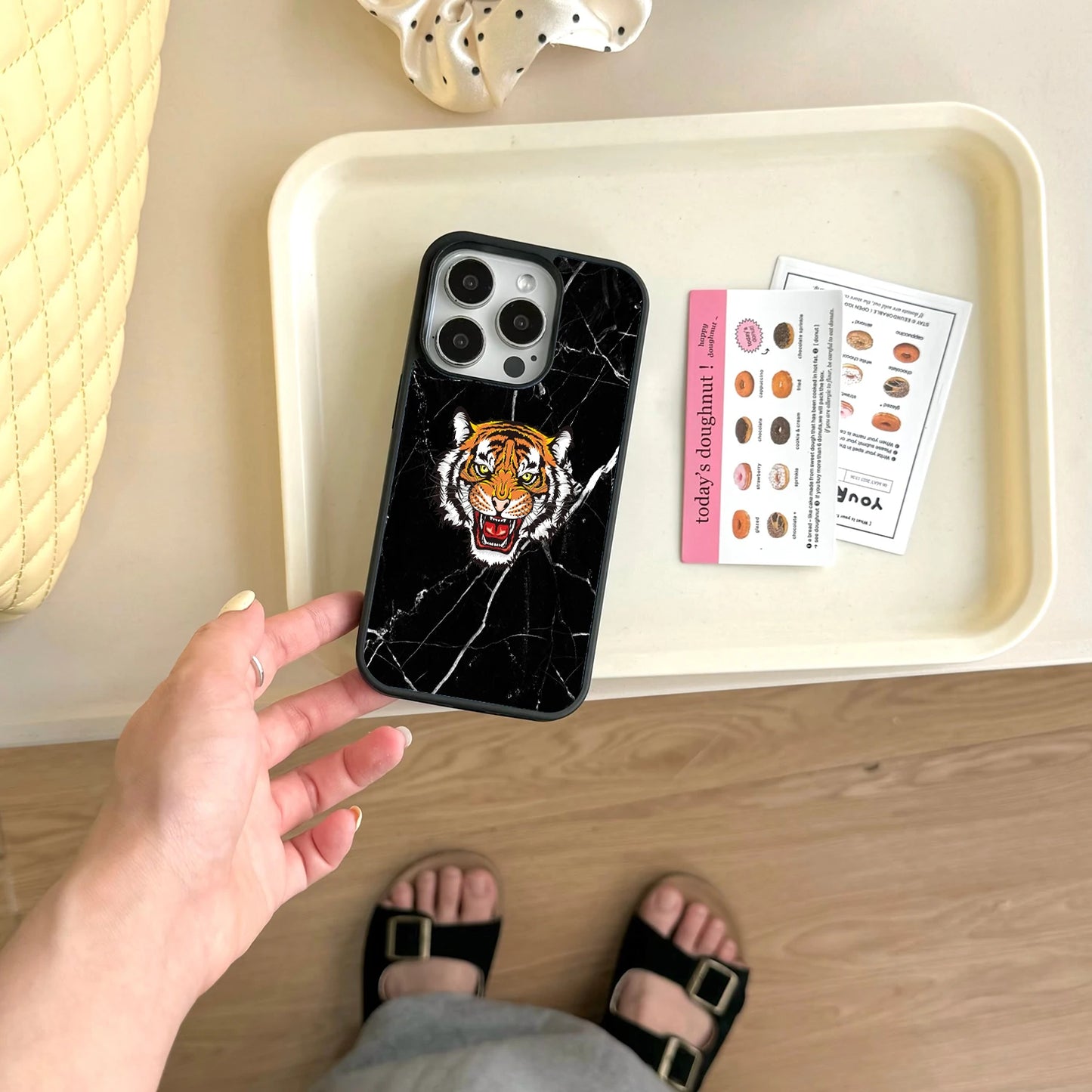 The Marbel Tiger - iPhone Case