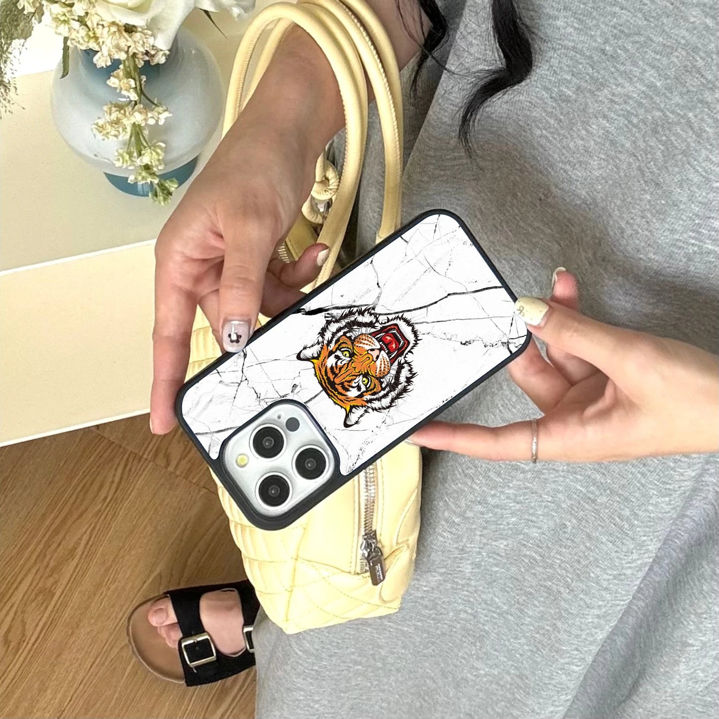 The Marbel Tiger - iPhone Case