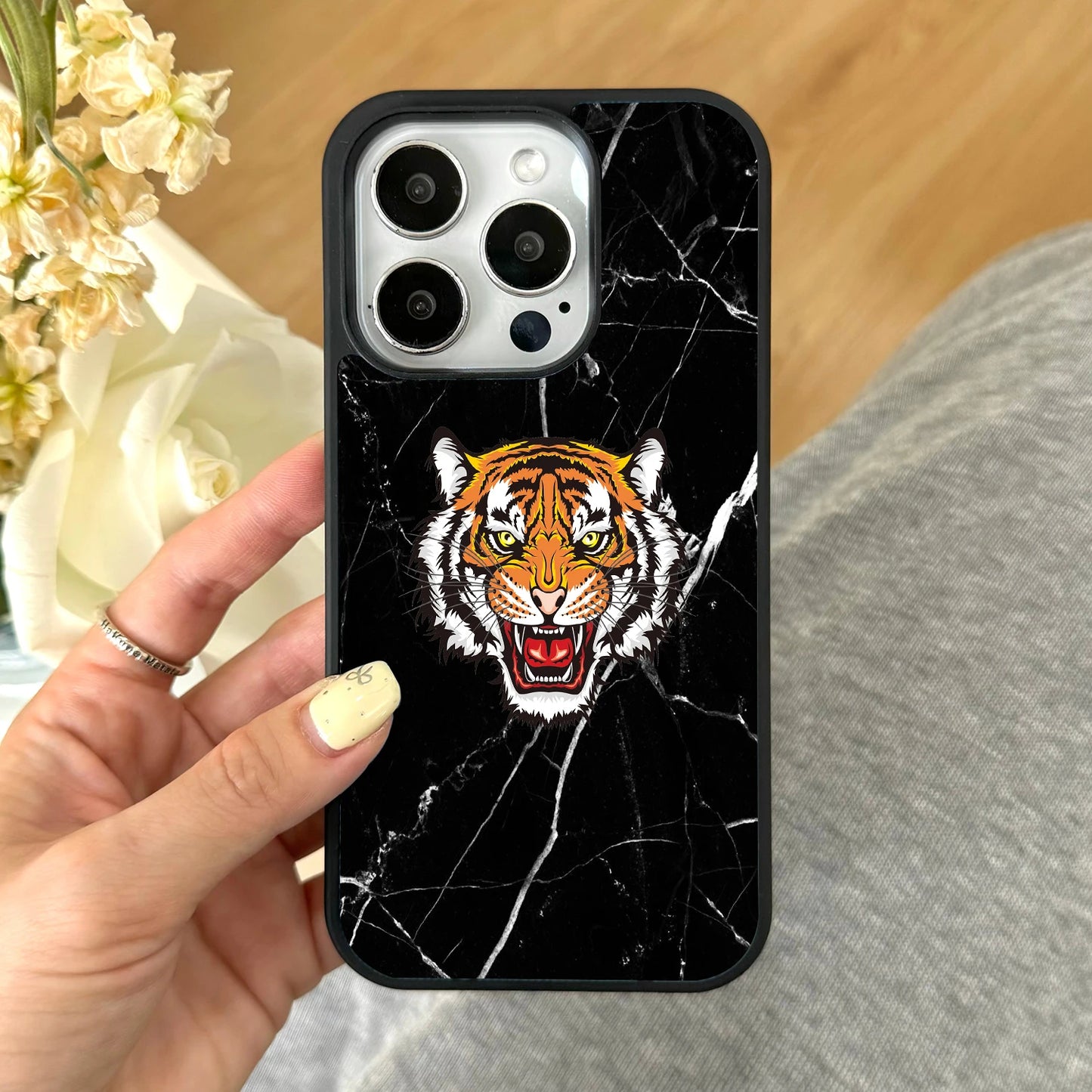 The Marbel Tiger - iPhone Case