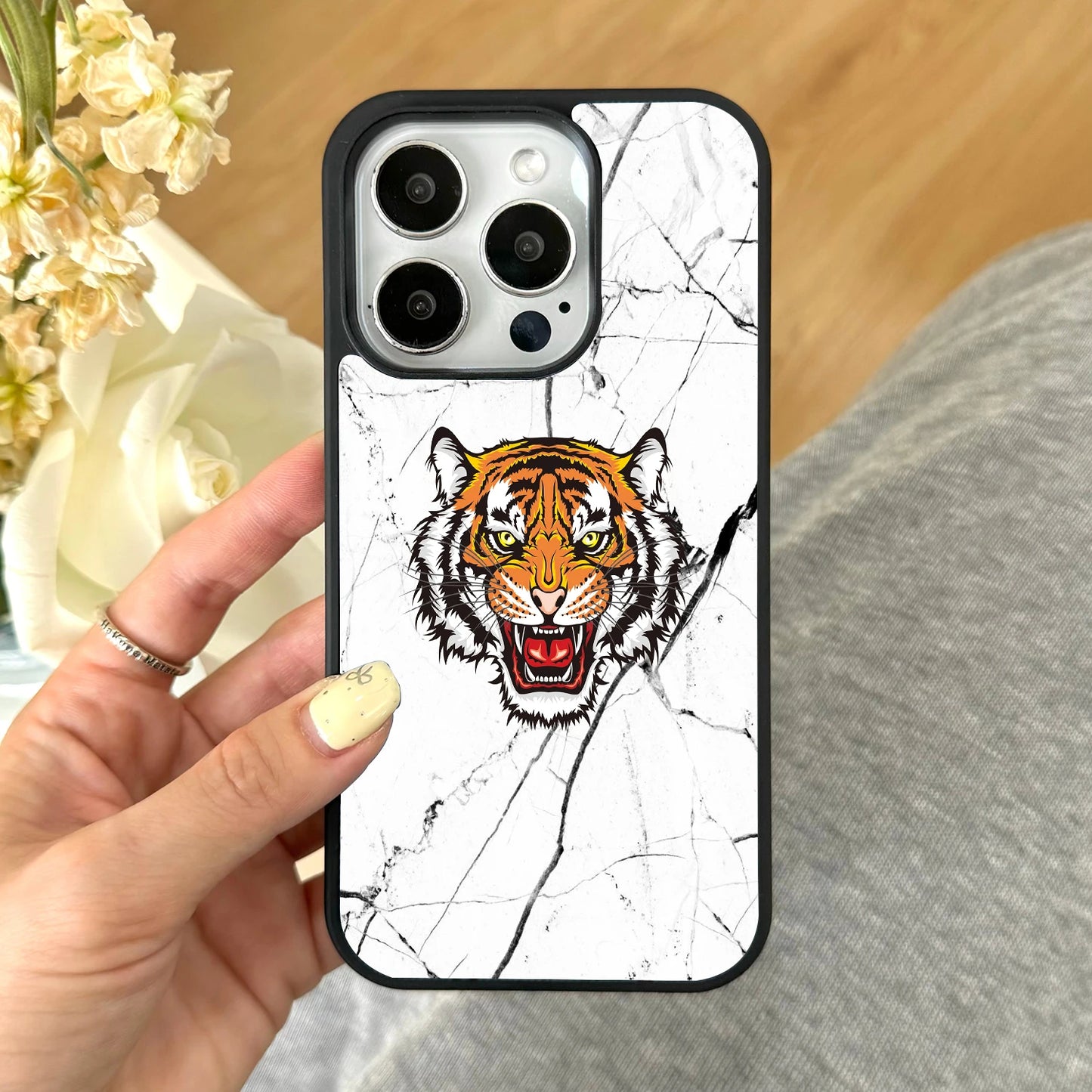 The Marbel Tiger - iPhone Case