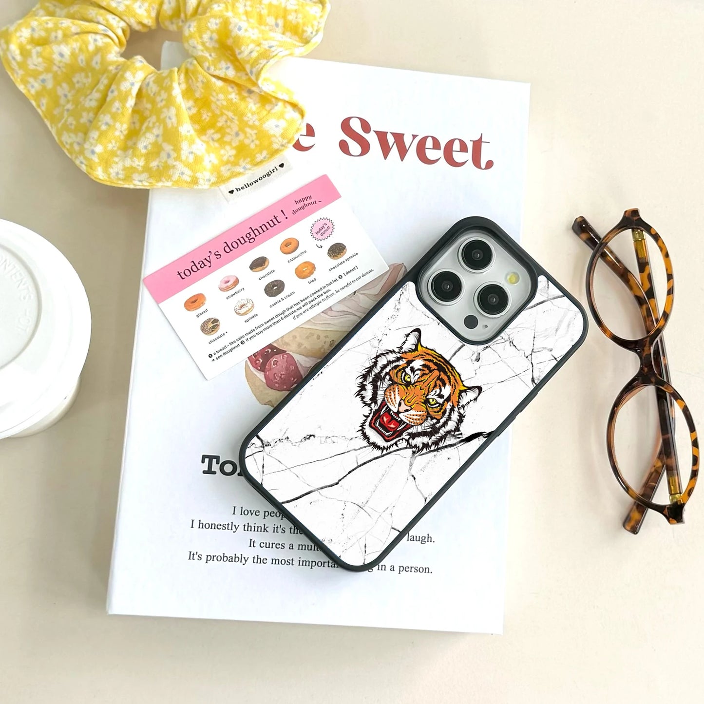 The Marbel Tiger - iPhone Case